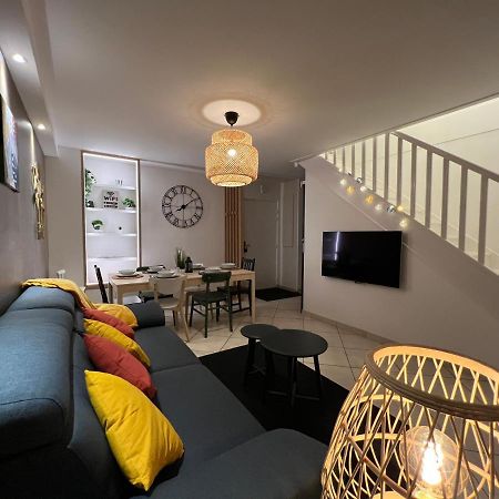 T3 Flat Moderne Sur 2 Etages Metro Parking Free Entrance Autonome Apartment Rouen Ngoại thất bức ảnh